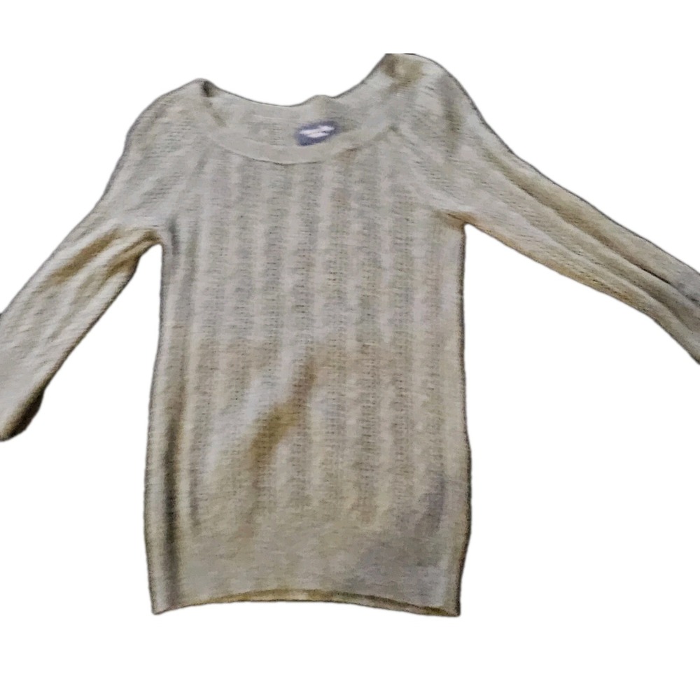 American Eagle Cable Knit  3/4 Sleeve Womens SZ S Casual Workwear Holiday